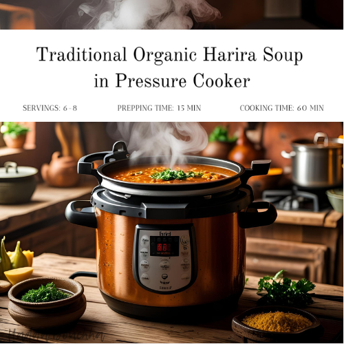 Traditional Organic Harira Soup - Printable PDF
