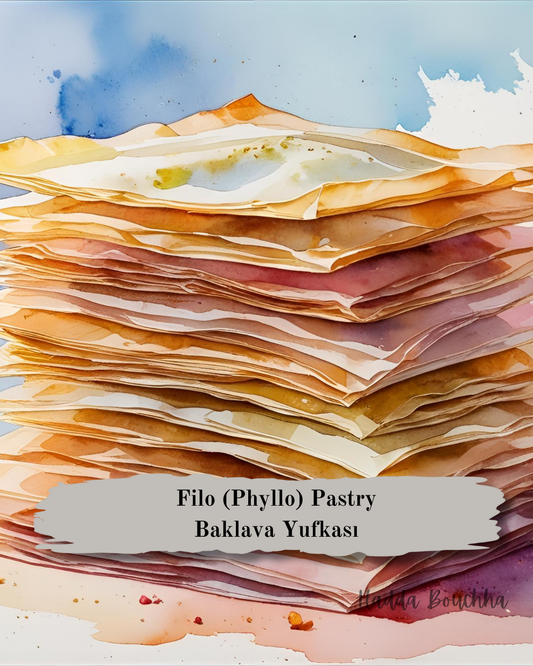 Traditional Filo (Phyllo) Pastry Recipe — Printable PDF