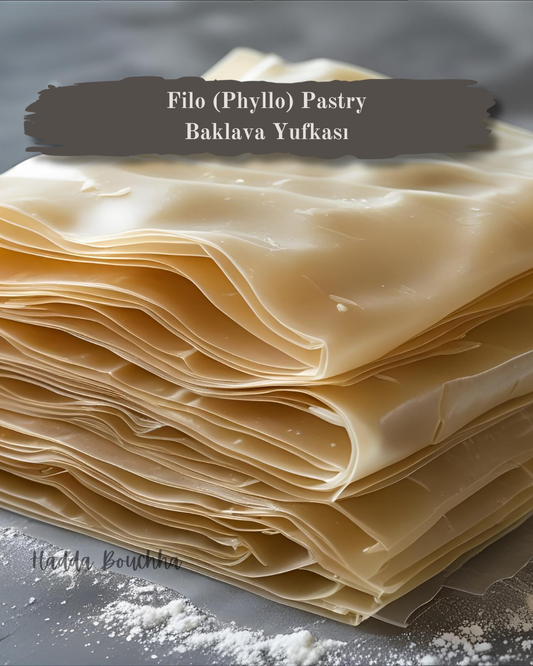 Traditional Filo (Phyllo) Pastry Recipe — Printable PDF
