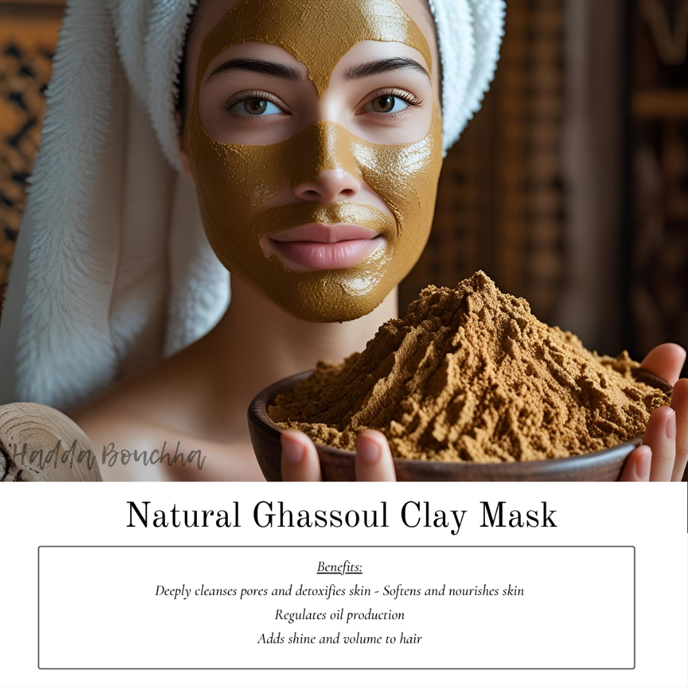 Organic Ghassoul Clay Mask Recipe - Printable PDF